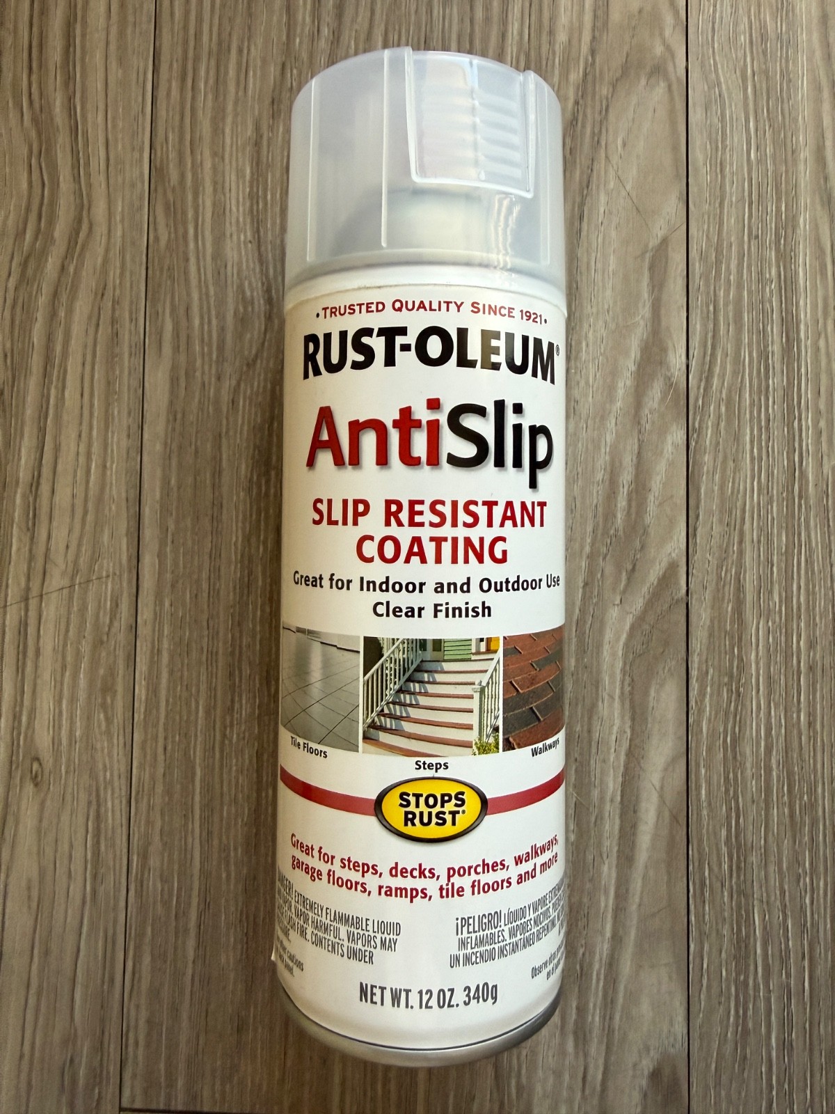Rust-Oleum AntiSlip Slip Resisting Coating Clear Spray 12 oz