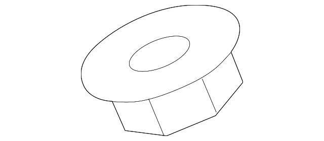 Genuine Subaru Rear Cross-Member Nut 902370028
