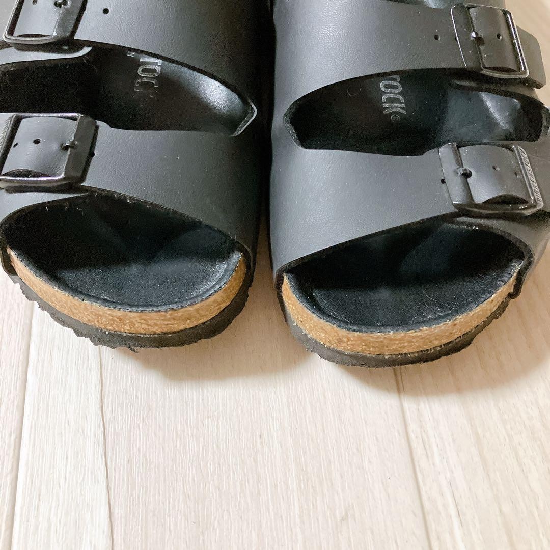 BIRKENSTOCK OSLO Sandals Black Regular Size 42 JP 27cm