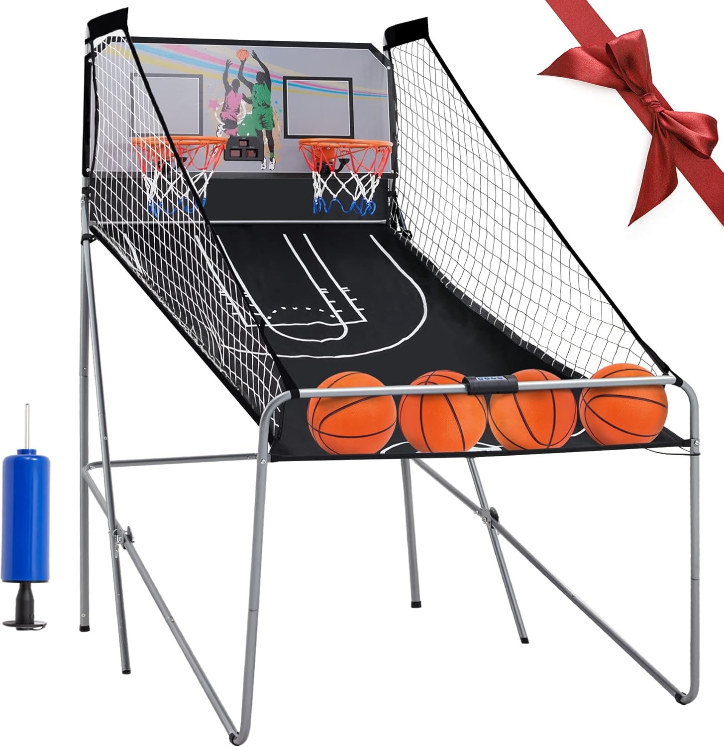 Electronic Basketball Game 2 Player Double