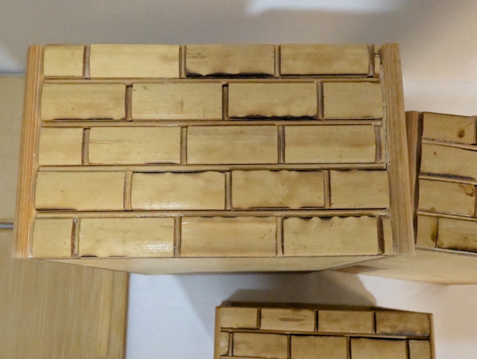 Vintage Bamboo Nesting Boxes