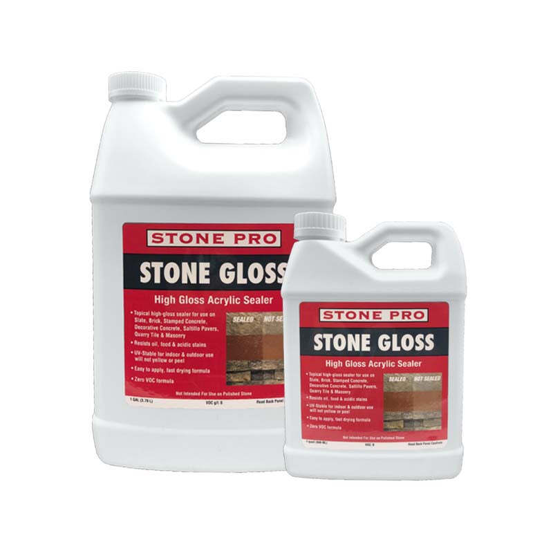 Stone Pro Stone Gloss Acrylic-Based Sealer for Porous Stone Limestone Travertine