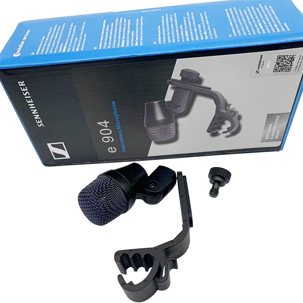Sennheiser e 904 Dynamic Cardioid Drum Microphone Wired Providing Powerful Sound