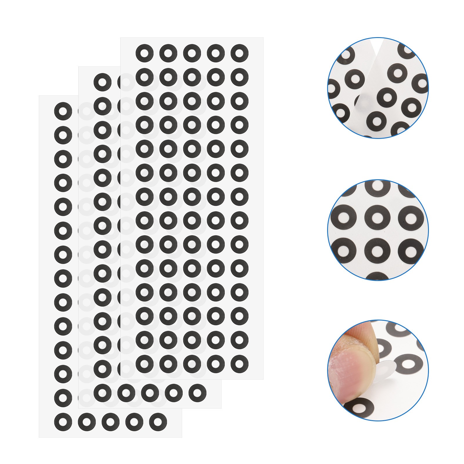1000Pcs 3D Scanner Markers 3mm for 3D Scanner, 3D Tracking Dots