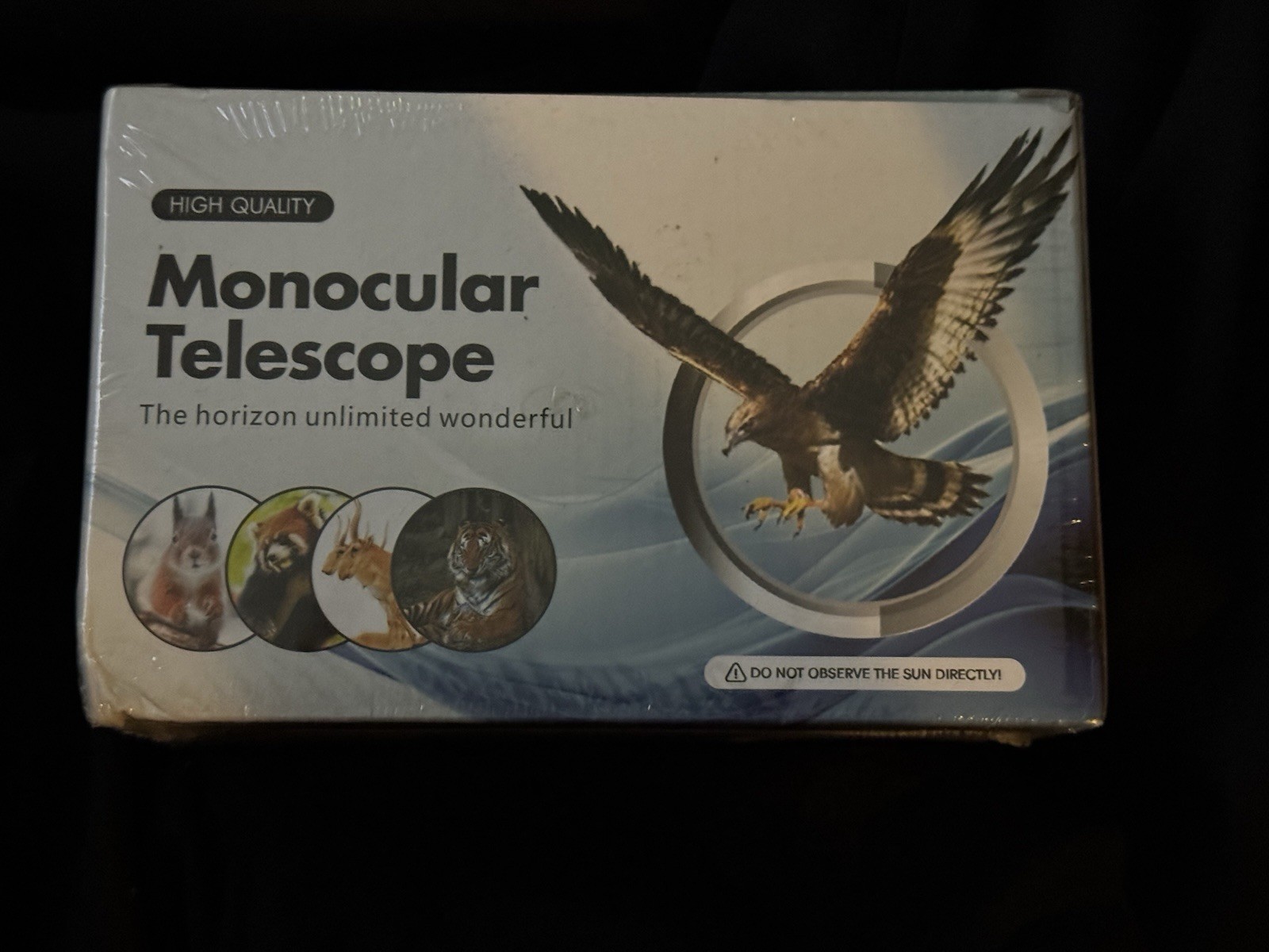 High Quality Monocular Telescope – Portable & Lightweight – BAK4 Prism
