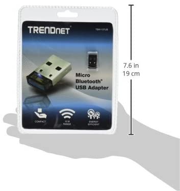 TRENDnet TBW-107UB Micro Bluetooth USB Adapter (10M)