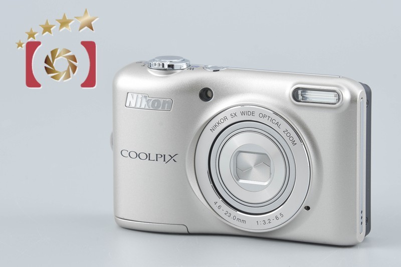 Nikon COOLPIX L28 Silver 20.1 MP Digital Camera