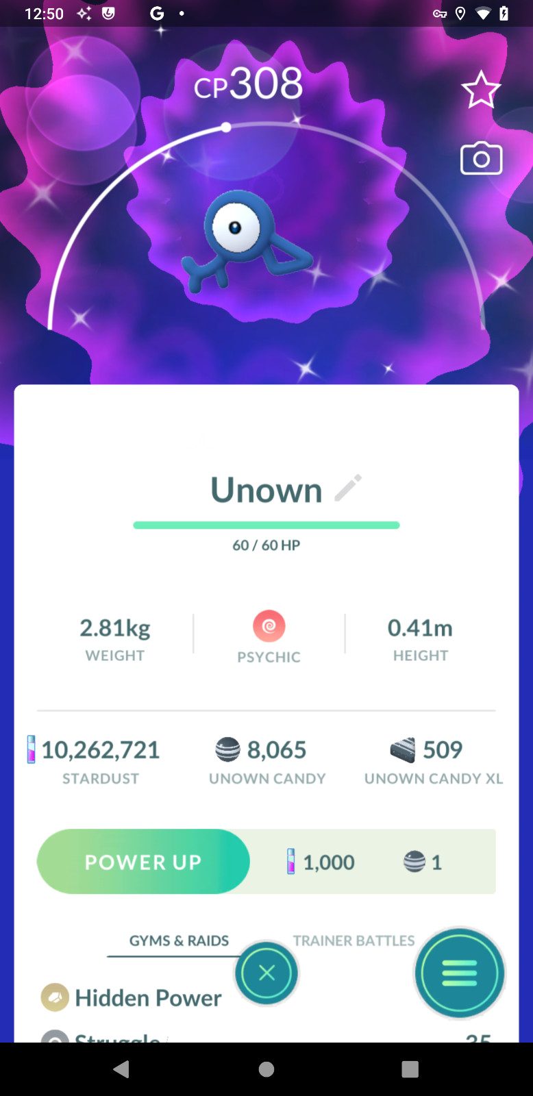 Shiny Unown F | Registered Tr—de 20K Dust ✨