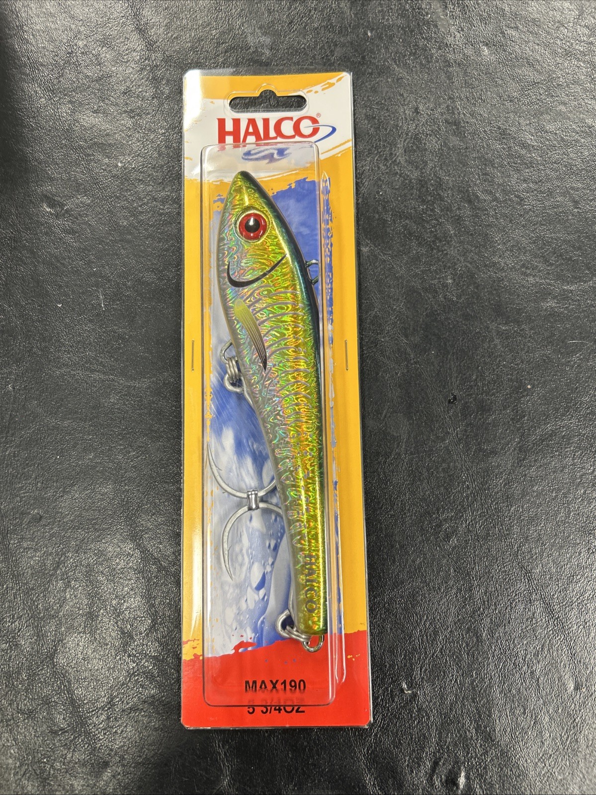 HALCO Max 190 #H71 Yellowfin  7  1/2” 5 3/4oz Inline Singles Lure (MAX190-H71)