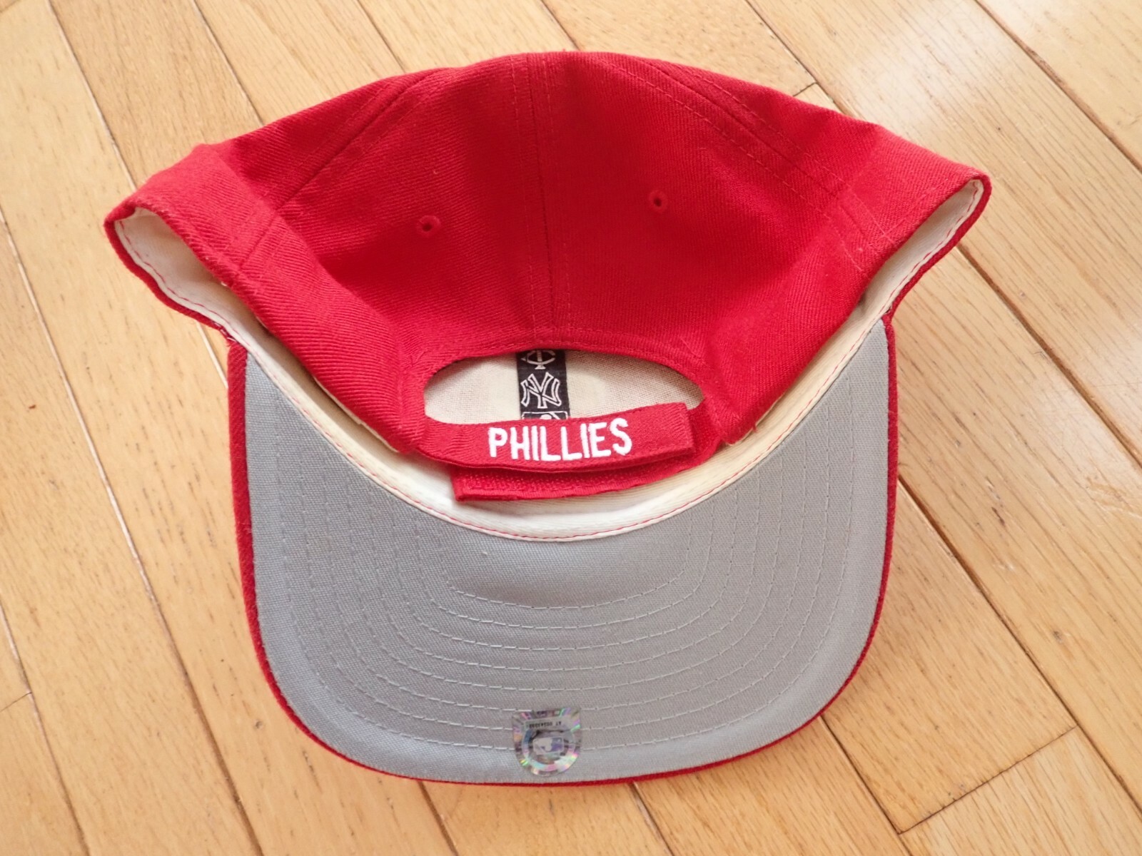 LARRY BOWA PHILLIES AUTHENTIC SIGNED NEW ERA ADJUSTABLE HAT