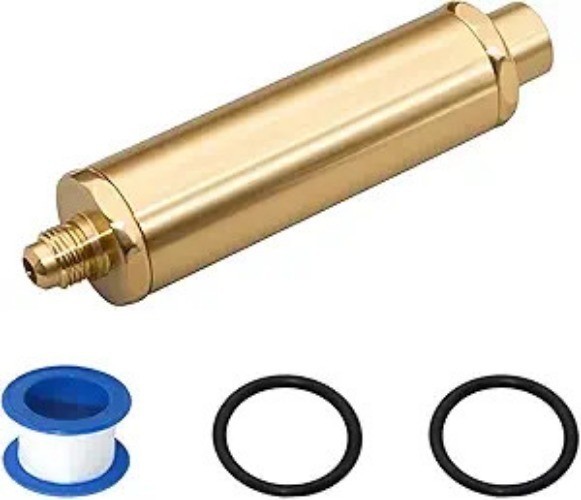 Vapor Charging Low Side Charger for R-410A Gauge, 1/4” Male/Female Fitting, Liq