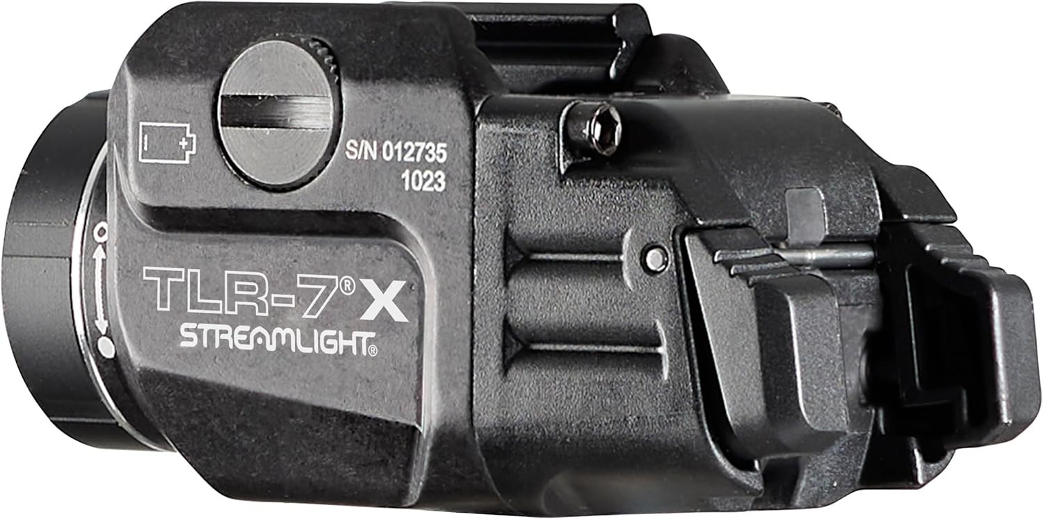TLR-7 X 500-Lumen Compact Tactical Weapon Light, Includes High, Low Paddle Sw...