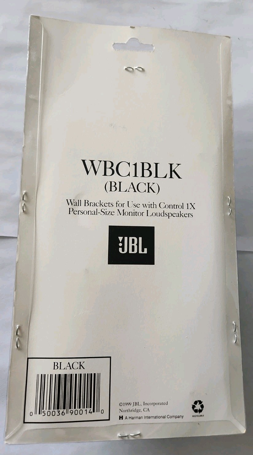 JBL Control 1X Wall Brackets