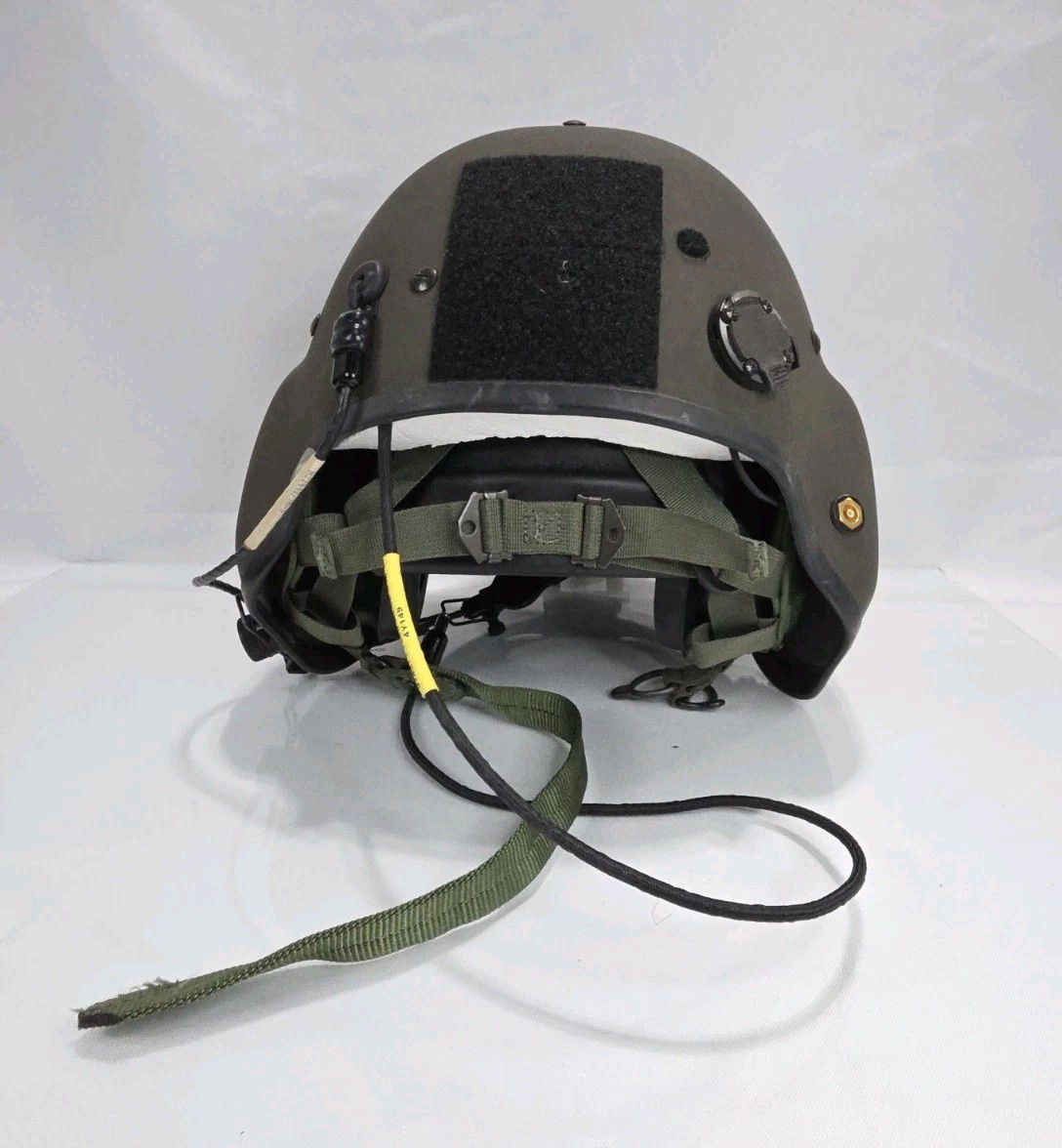 GENTEX HGU-56/P Aircrew Integrated Helmet System with Comms. Earplugs Medium