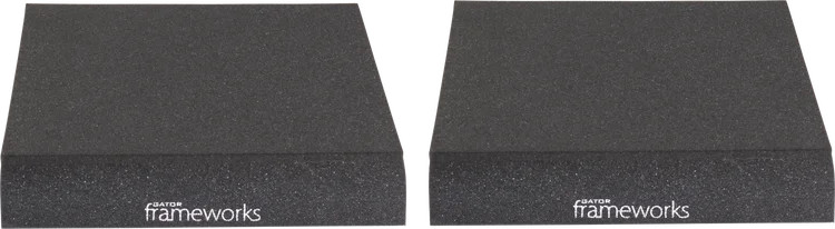 Gator Frameworks GFW-ISOPAD-MD Studio Monitor Isolation Pads - Medium