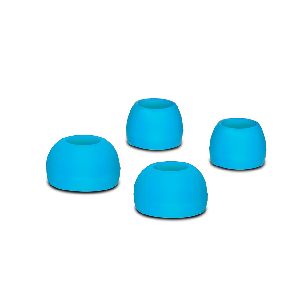 Maxell Solid 2 Earphones with Built-in Microphone, Azure Blue