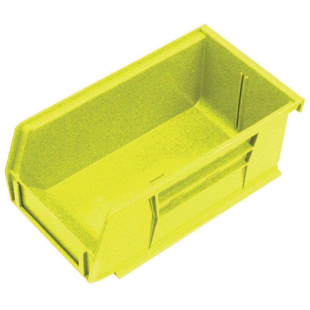 Quantum Storage QUS220YL Yellow Polypropylene Storage Bin 7-3/8x4-1/8x2-13/16in.