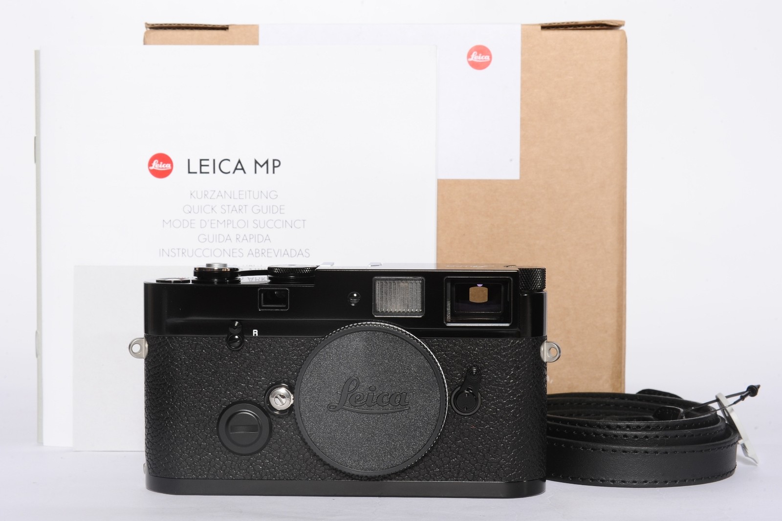 [BRAND NEW] Leica MP 0.72 Rangefinder Film Camera Black Paint 10302