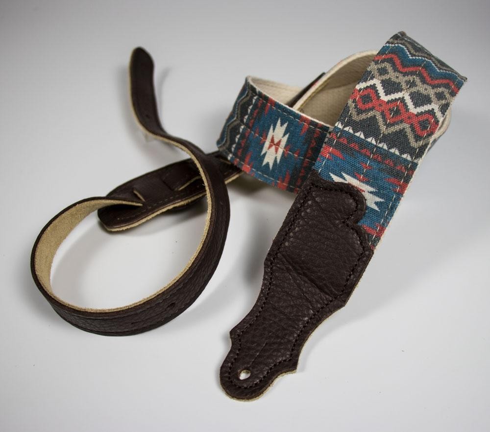 Franklin 2" Old Aztec Strap, Blue/Red