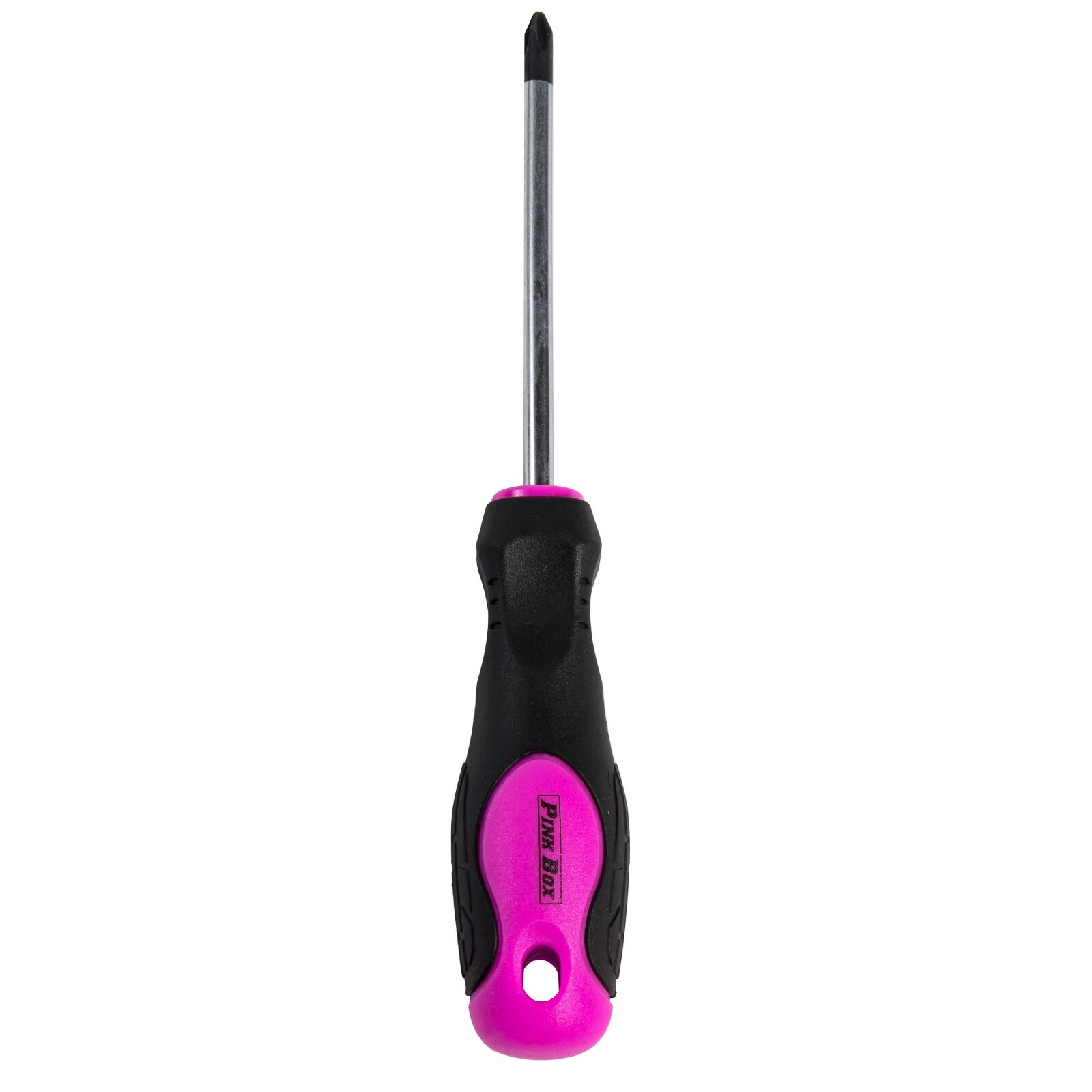 6-Piece Magnetic Screwdriver Set, Phillips & Slotted, Pink