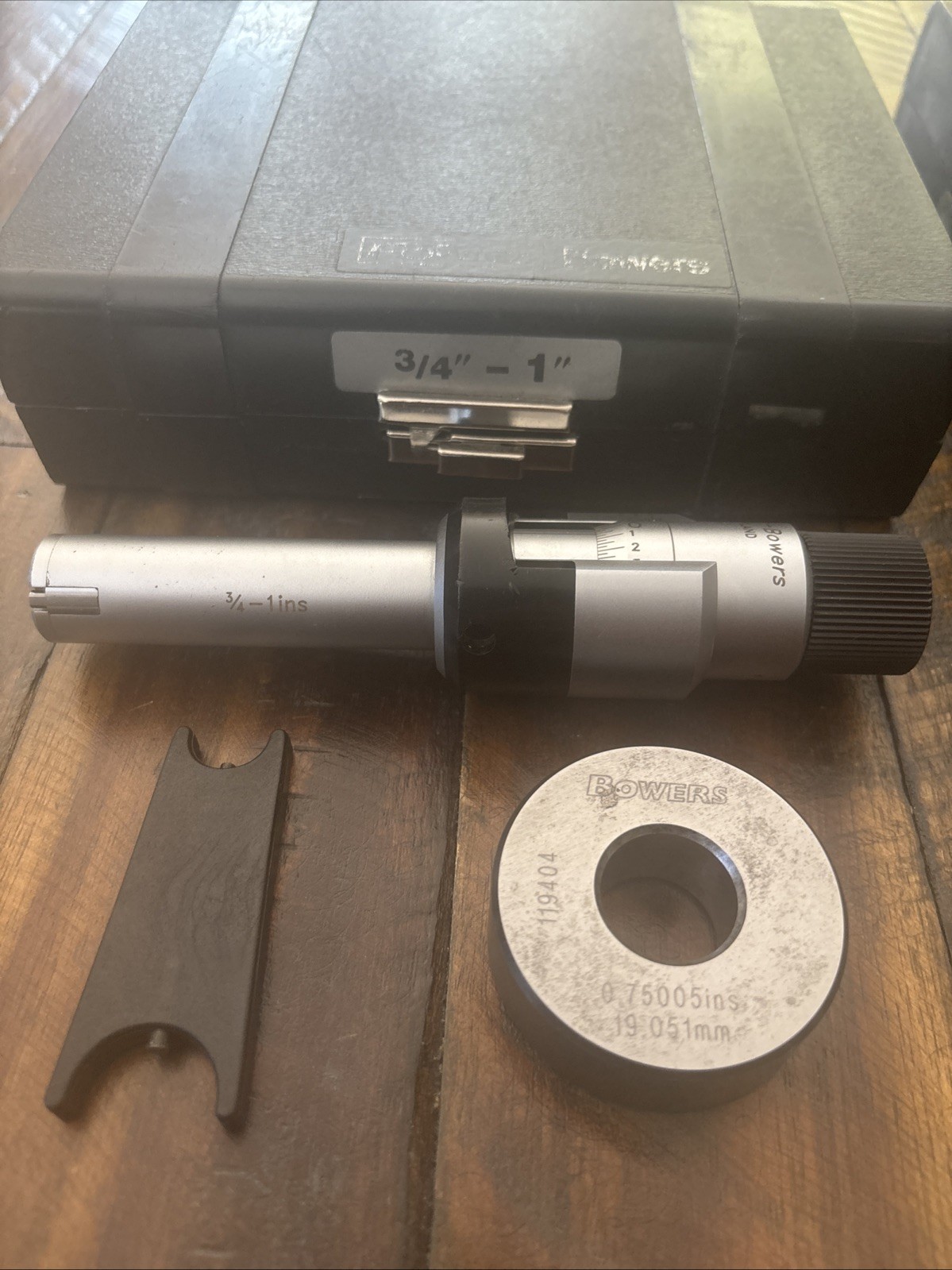 Fowler Bowers Holmike Sets (3)Internal Bore Micrometers 1-2” X .0001” Range