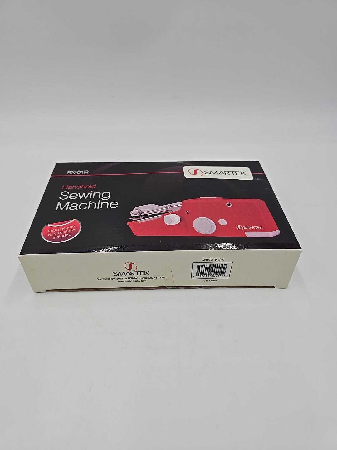 Smartek Portable Handheld Sewing Machine Red RX-01R Cordless Compact Lightweight