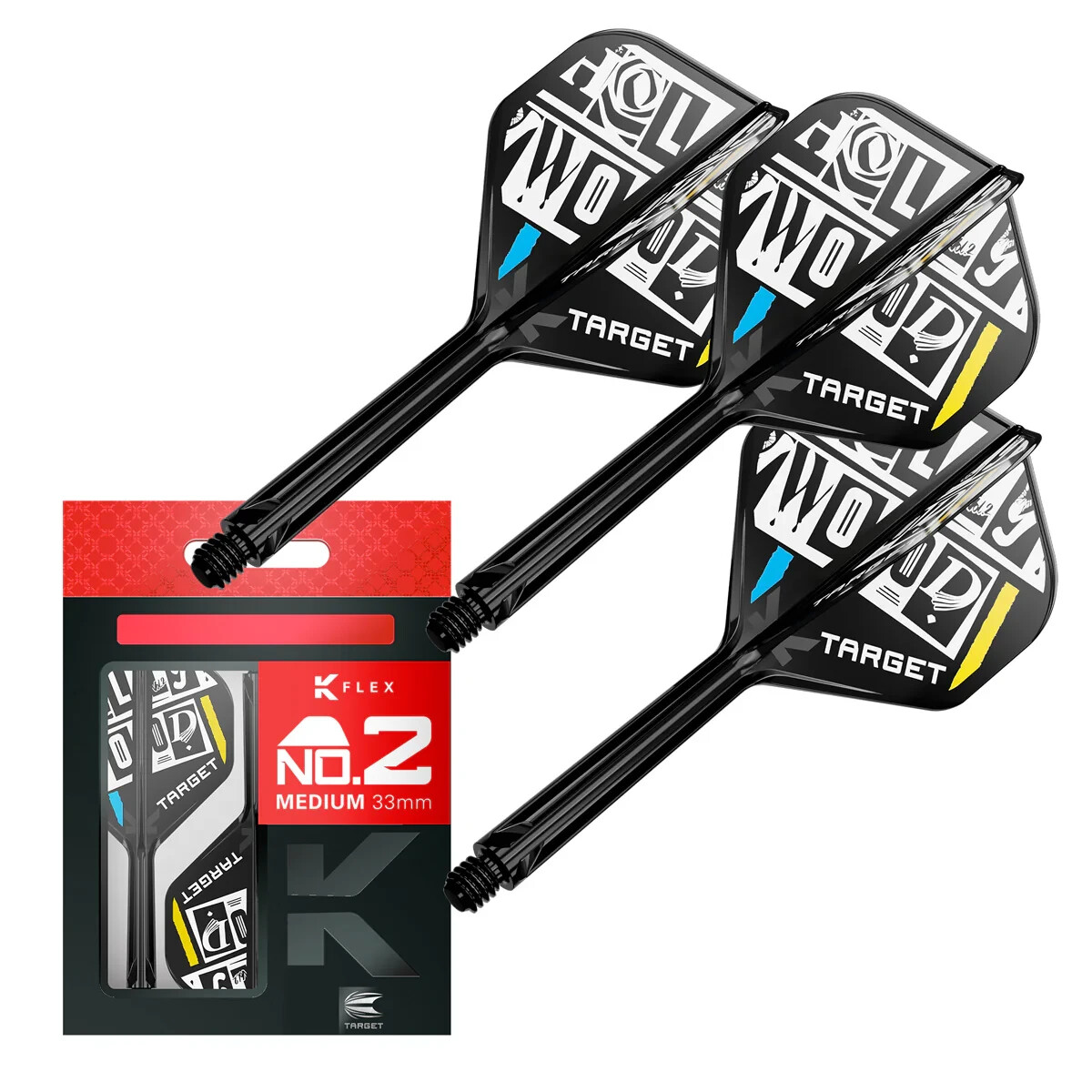 CHRIS DOBEY   TARGET K-FLEX 1 PIECE MEDIUM SHAFT  NO2 FLIGHT