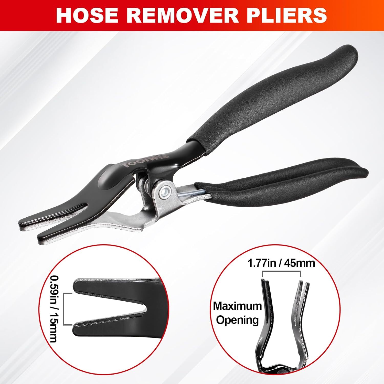 Alicates Para Abrazaderas De Manguera Herramienta Resistente Para Abrazaderas