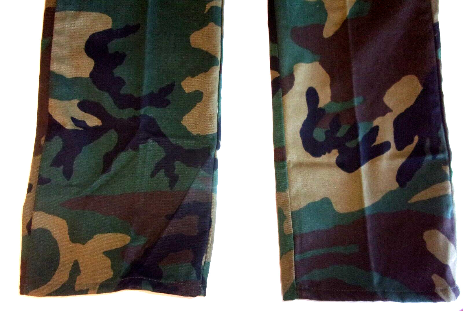 NEW YOUTH BOYS WOODLAND BDU CAMOUFLAGE URBAN PANTS MADE IN THE USA SIZE 16 26 27