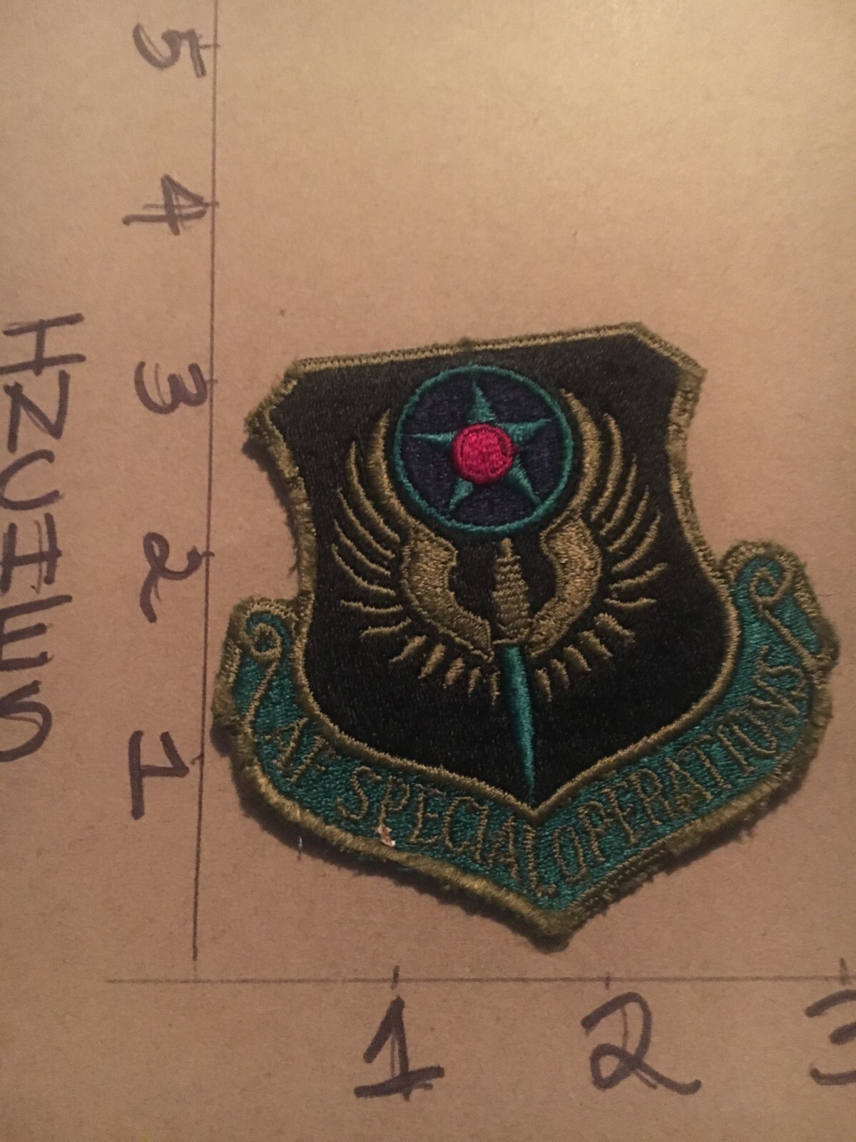 USAF Special Operations Squadron subdued patch 5/15/25