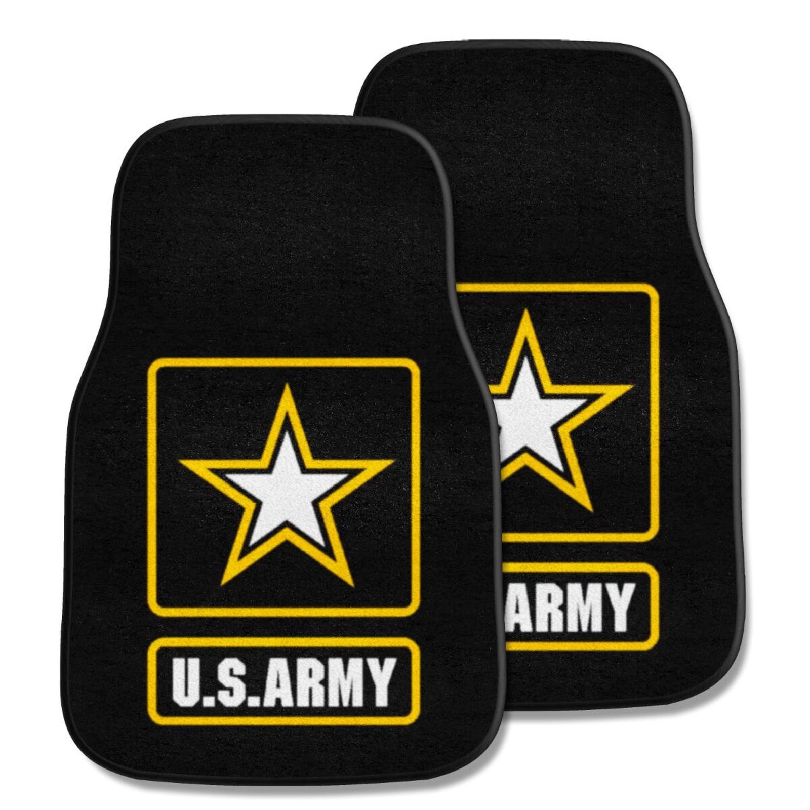 United States Army Military Front Floor Mats, Carpet Car Set, 18x27 Inch,...