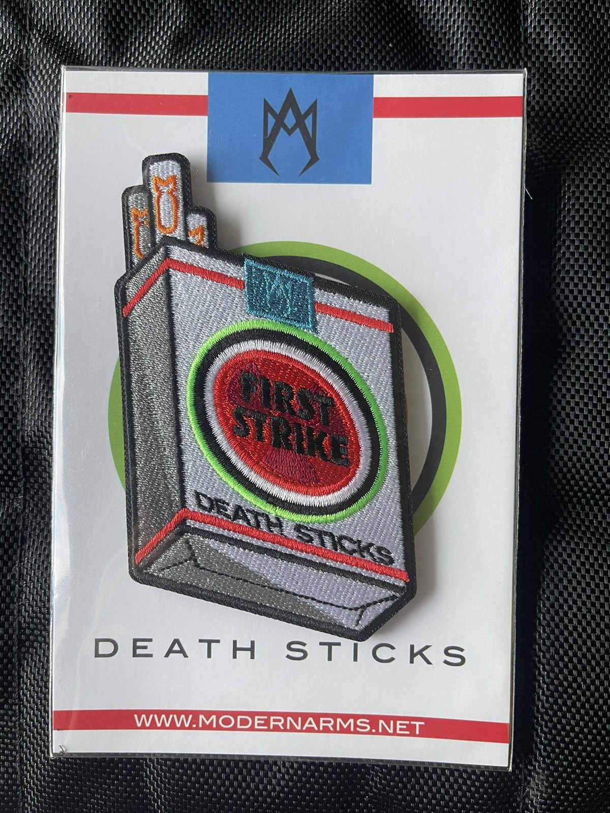 First Strike Tactical Morale Patch, Modern Arms Limited, Embroidered