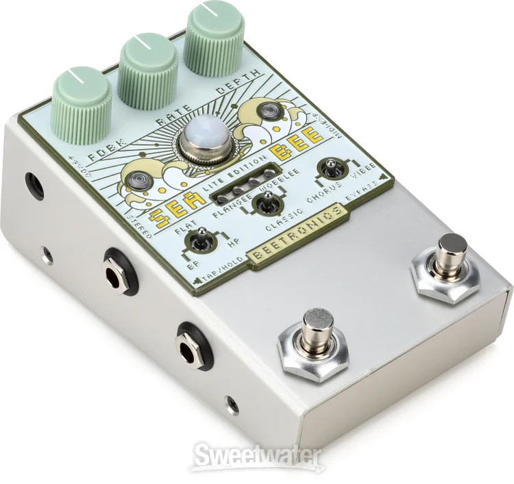 Beetronics FX Seabee Lite Harmochorus Pedal - Cream