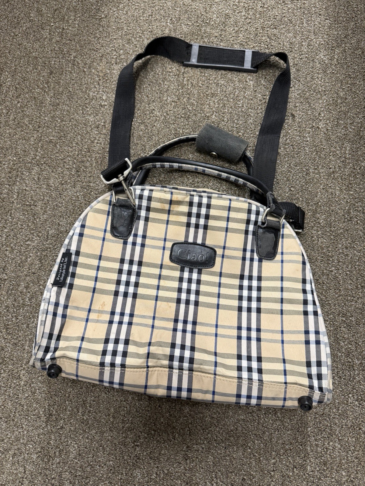 Ciao Plaid Bag SKU:O