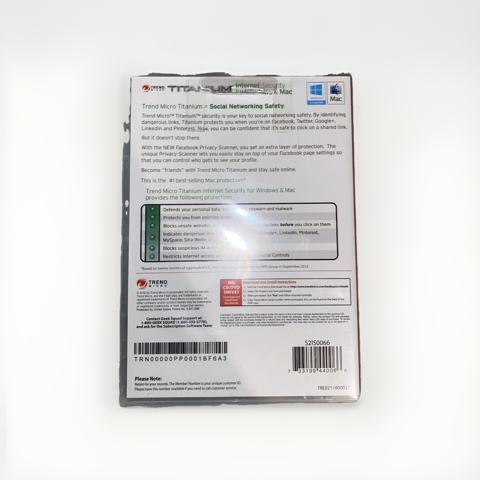 Trend Micro Titanium Internet Security🔴