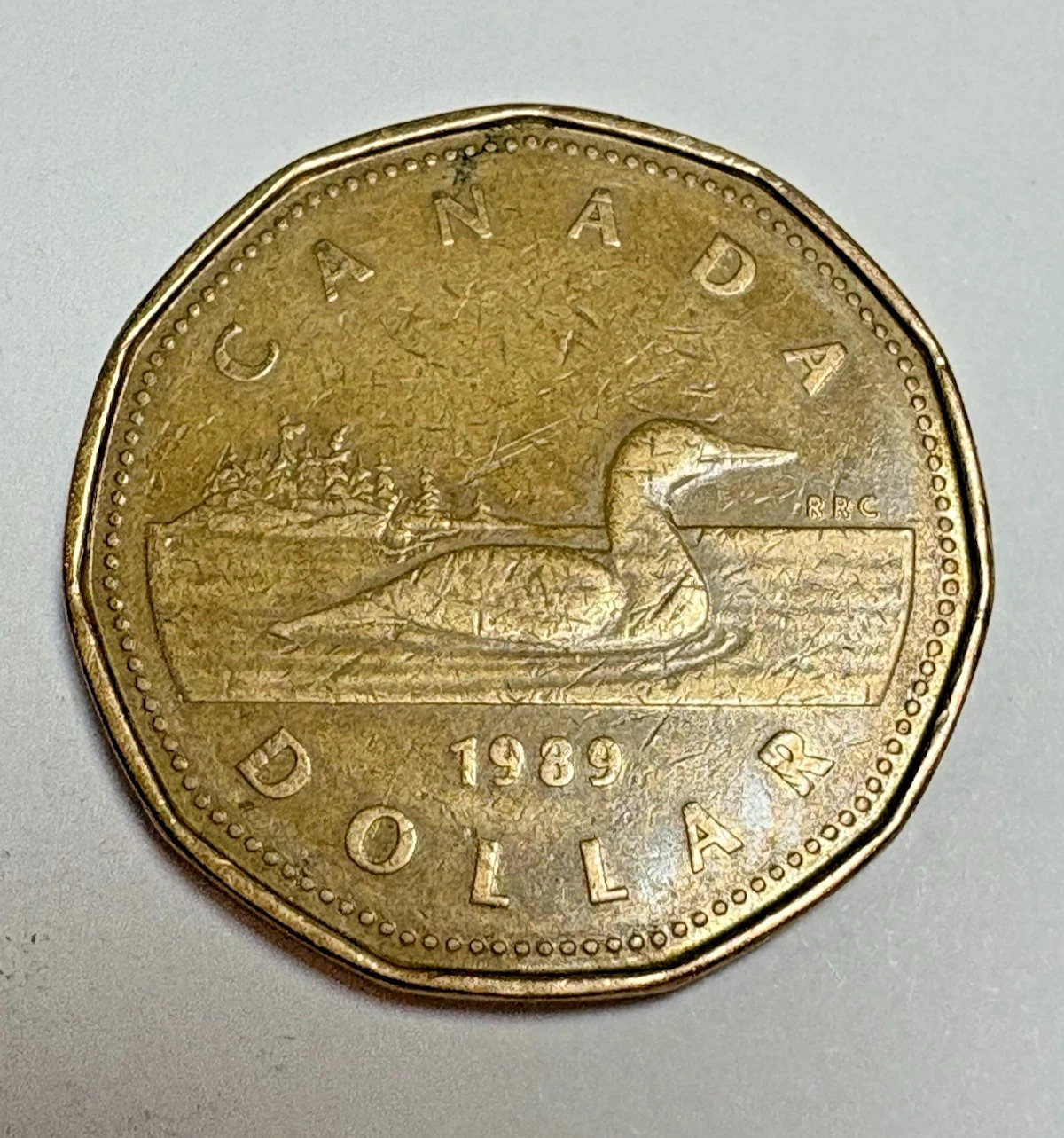 1987 Canadian Dollar Coin , D.G. Regina