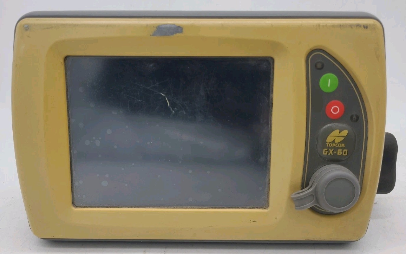 Topcon GX-60 Machine Control Screen 9169-0000 from CAT 324 Excavator MCS