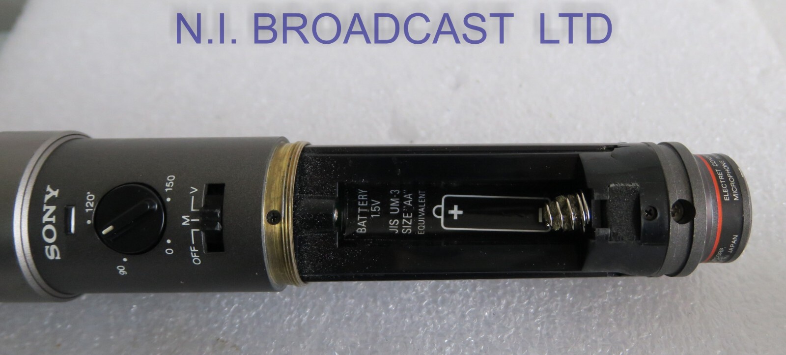 Sony ECM-999PR PRO Electret Condenser Stereo Microphone
