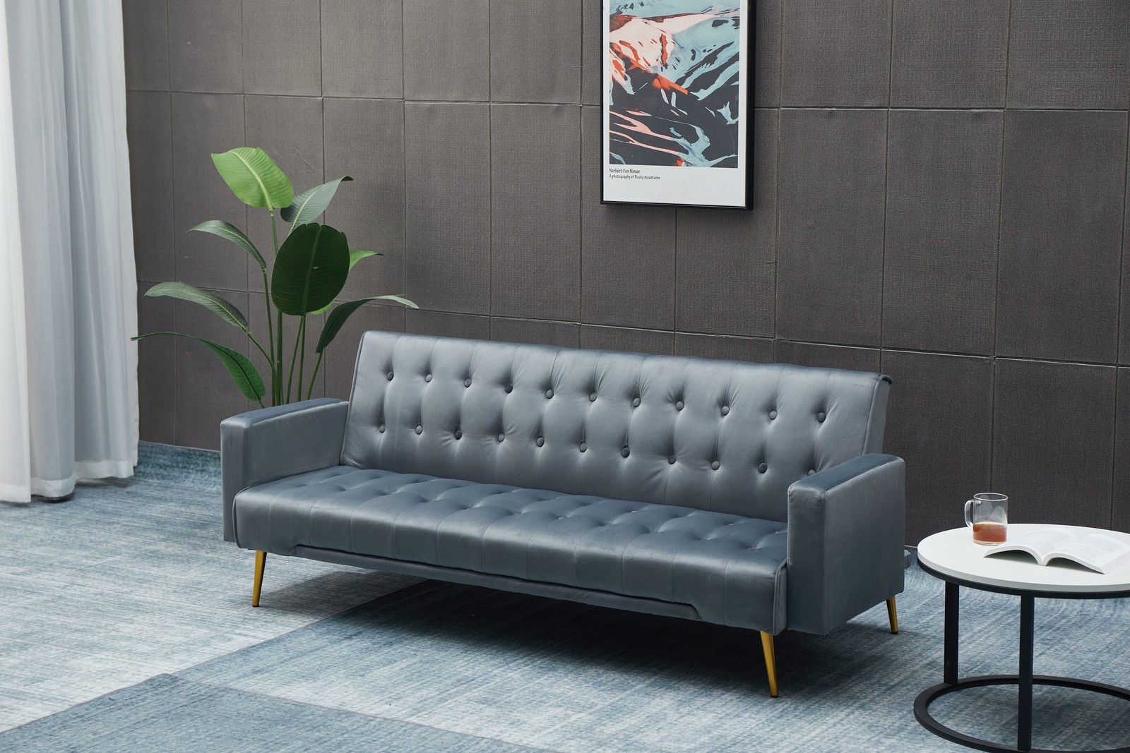 SOFA BED - DARKGREY