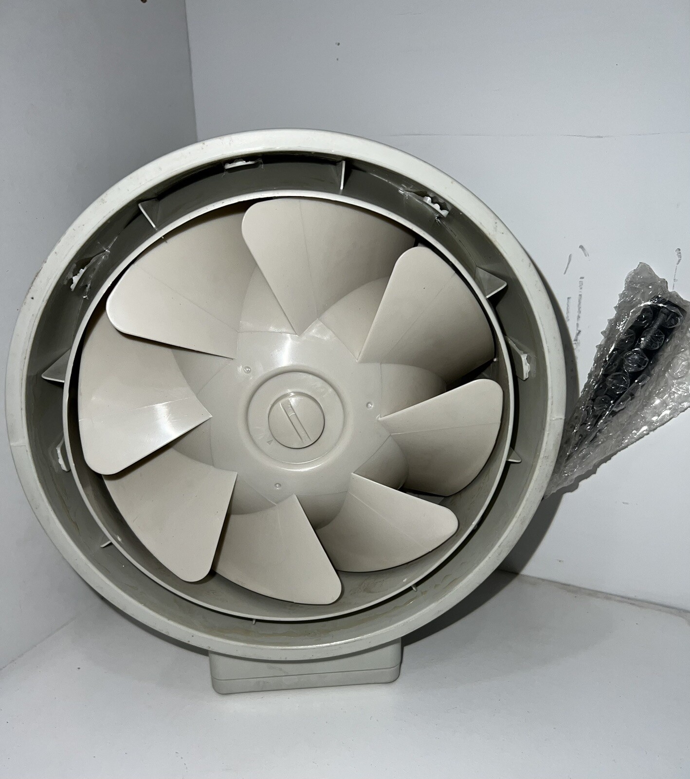 Hon&Guan Inline Duct Fan Ventilation Quiet HVAC Exhaust Blower (A3D)