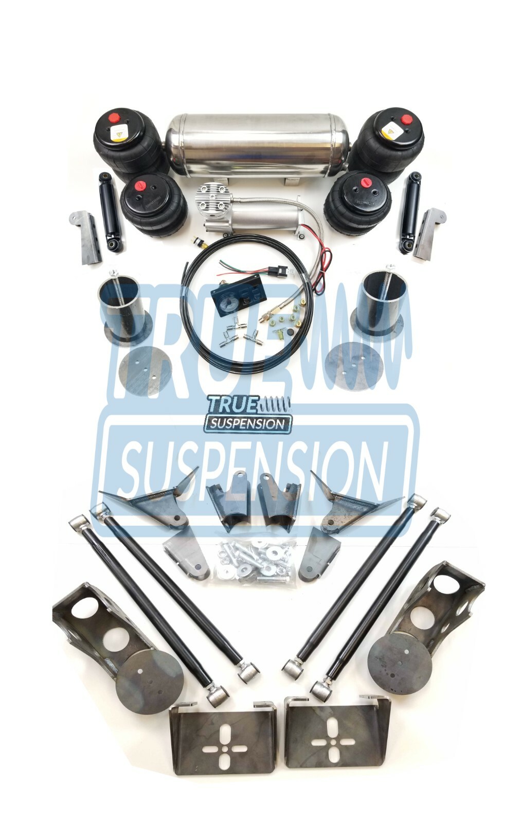 Fits 1960-1970 Ford Falcon Car Air Ride Suspension Lowering System Kit