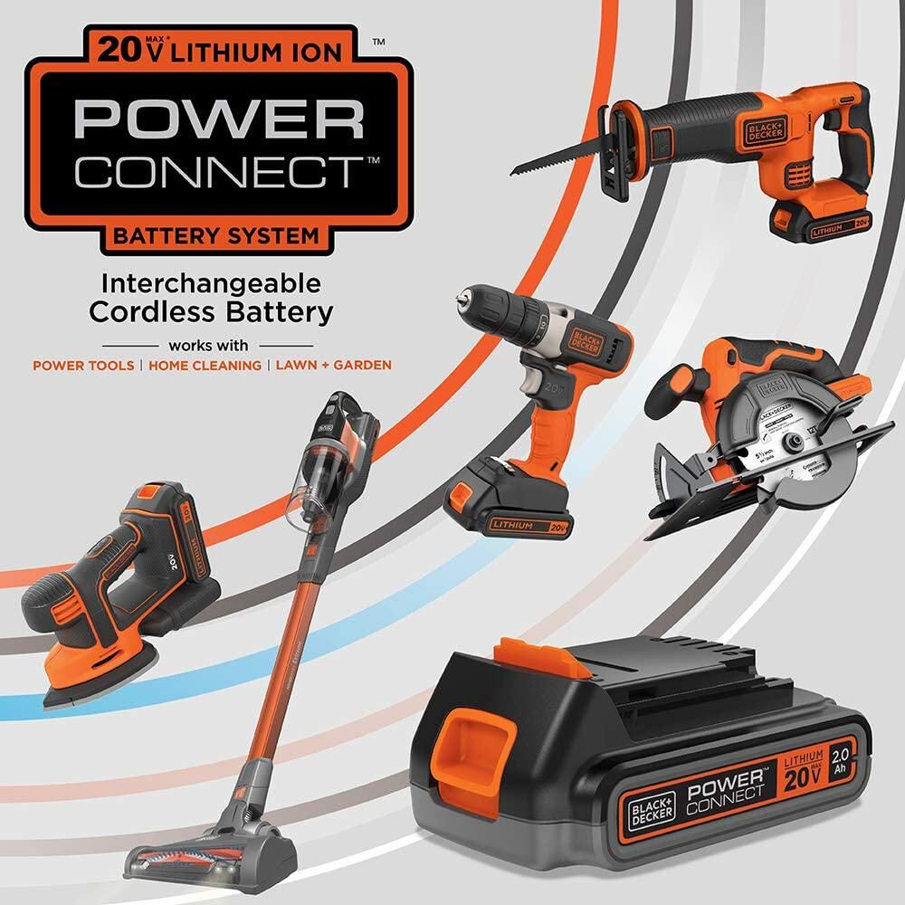 BLACK+DECKER 20V MAX* Cordless Drill and Impact Driver - BD2KITCDDI