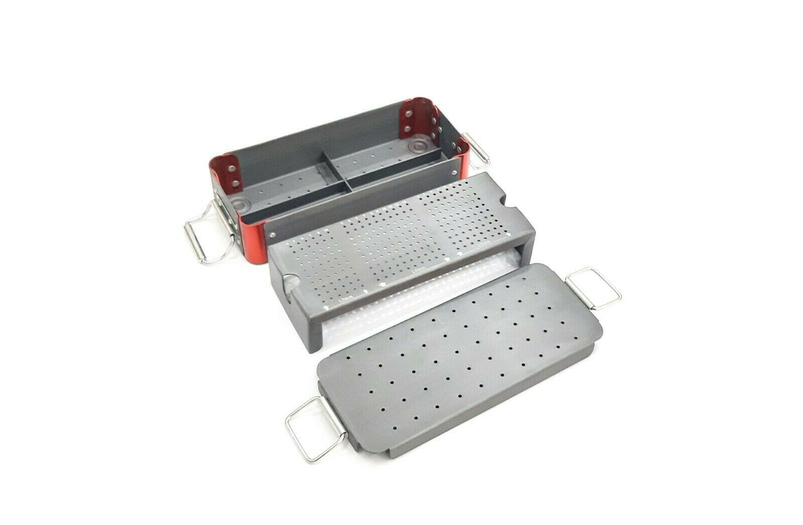 Orthopedic empty case box for 1.5/2.0/2.5 mm screw surgical instruments