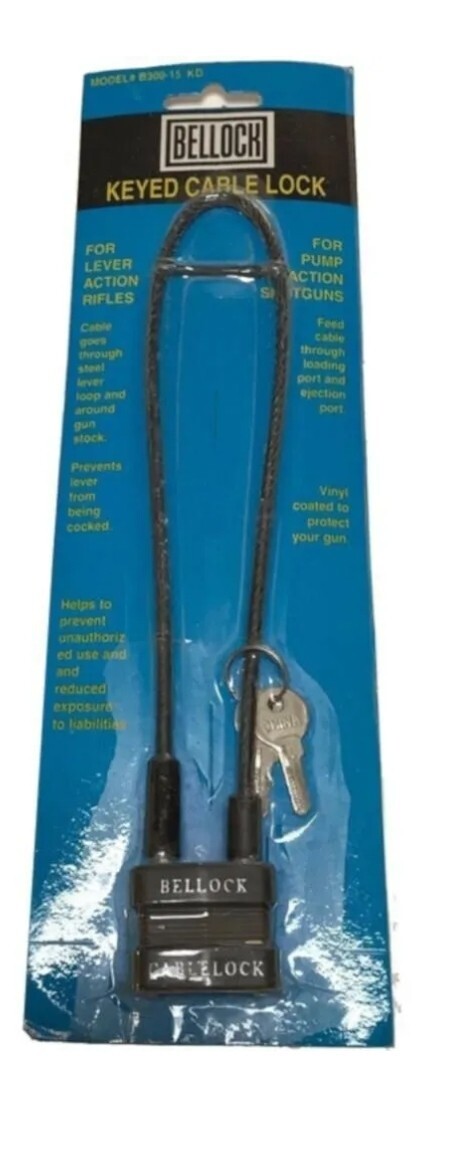 NEW 15" Cable Gun Lock