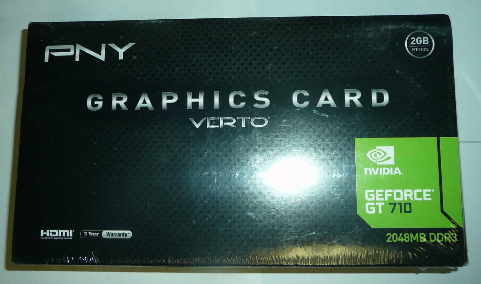 NEW PNY Verto NVIDIA GeForce GT 710 2GB PCI-E Graphics Video Card VCGGT7102XPB