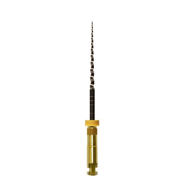 ExactTaperH F1 25mm NiTi Rotary Files, Pack of 6. Heat Treated