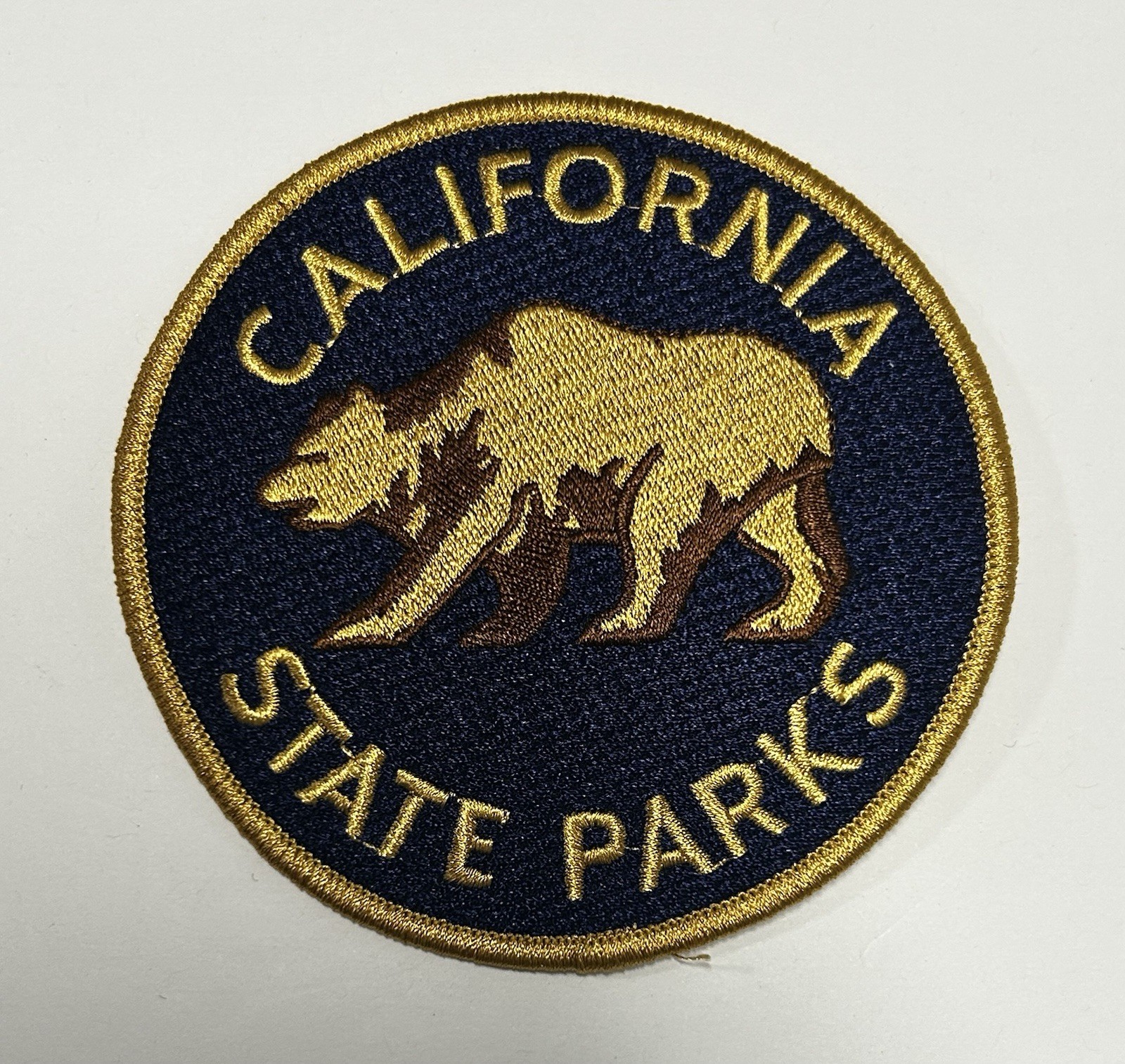 VINTAGE CA CALIFORNIA STATE PARKS RANGER PATCH #PDD40