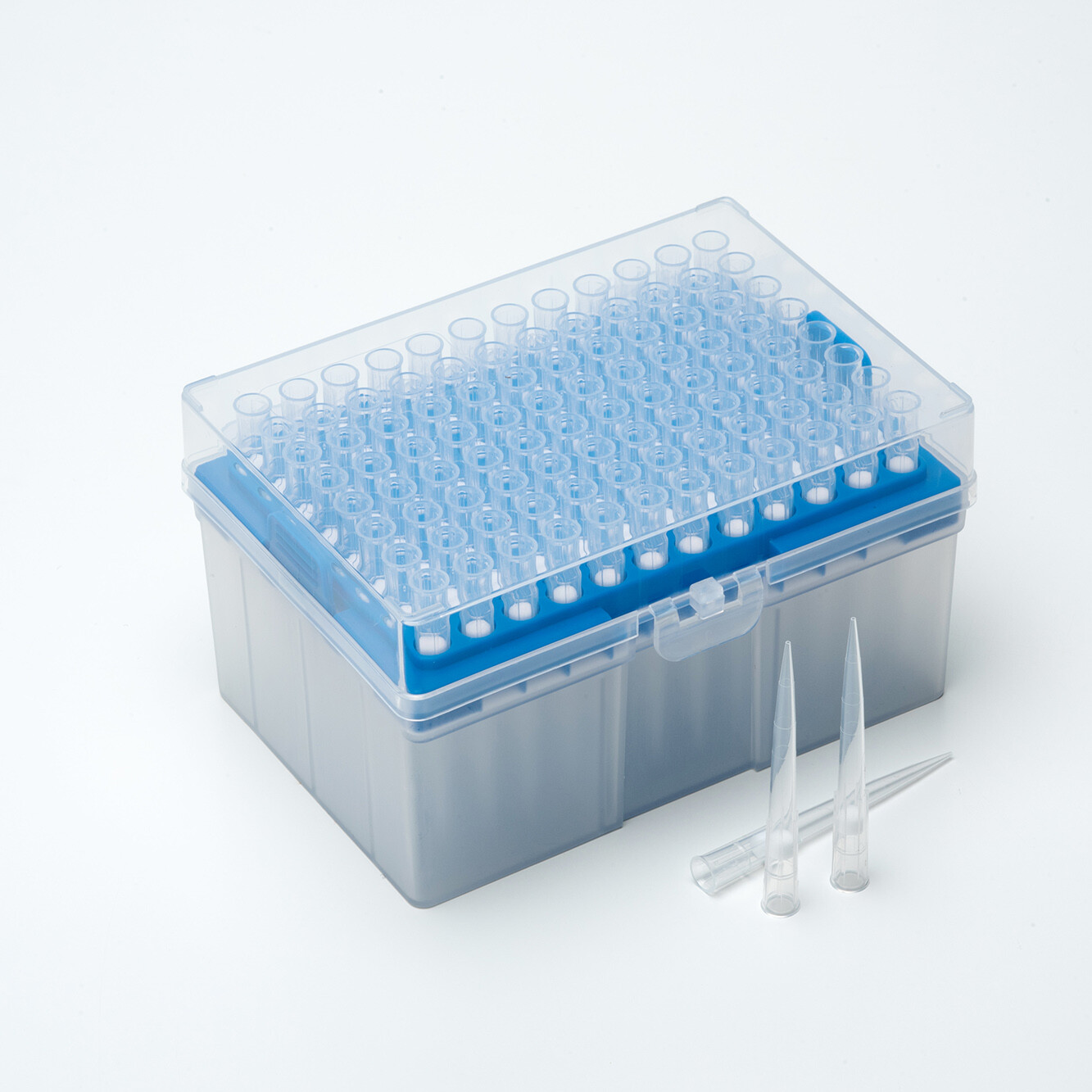 200uL Extra-Long Filtering Pipette Tips, Universal Filter Sterile Pipettor Tips