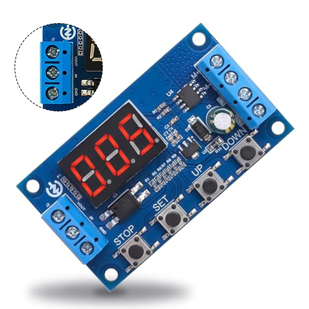 50W DC Motor Controller with Timer Control and Memory for Industrial Use