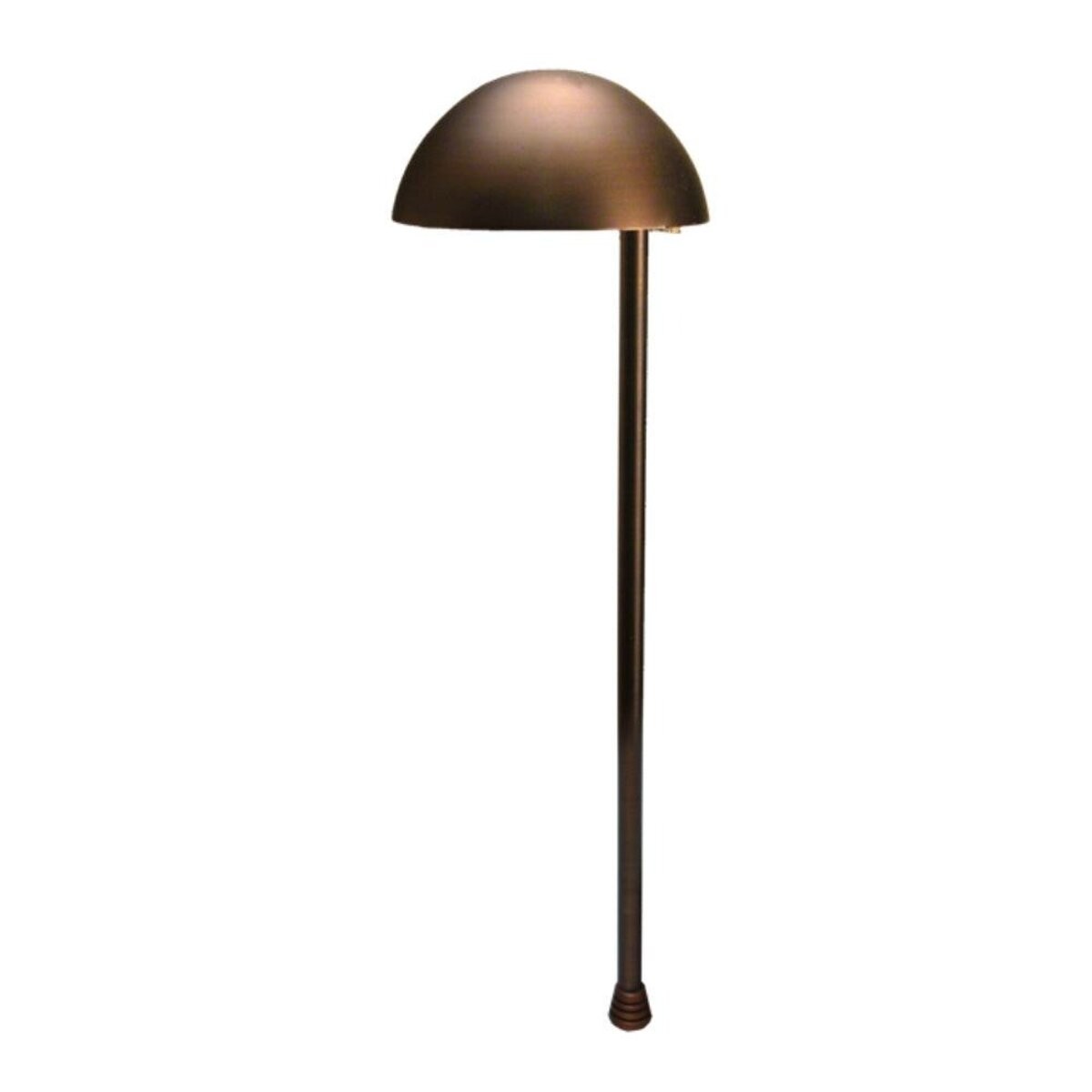 Unique Venus Path Light 18" Brass Weathered No Lamp